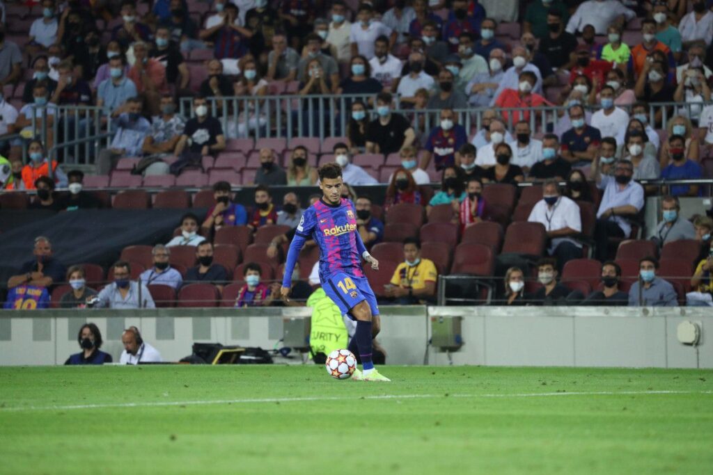 Coutinho, una reaparición ilusionante 258 días después