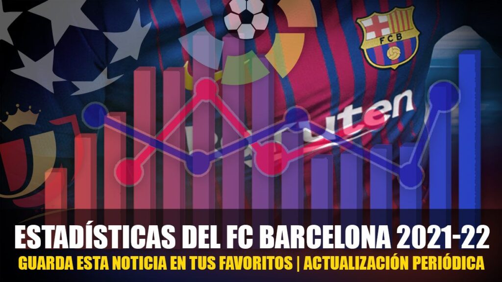 Estadísticas FC Barcelona – Temporada 2021-2022
