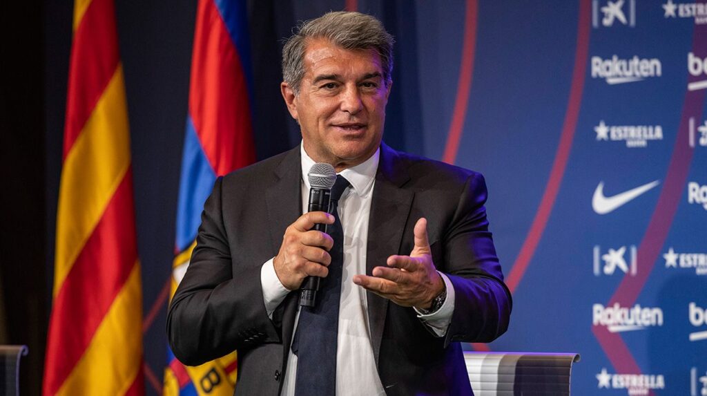 ‘Palo’ de Laporta a los clubes ingleses por marcharse de la Superliga