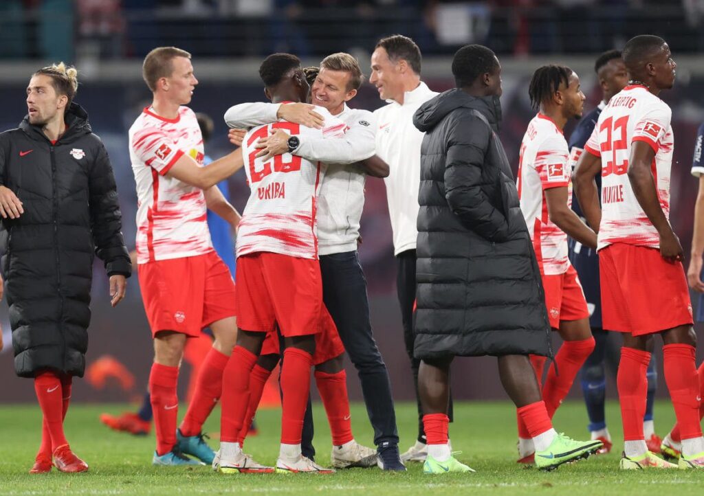 Ilaix Moriba por fin logra debutar con un Leipzig implacable