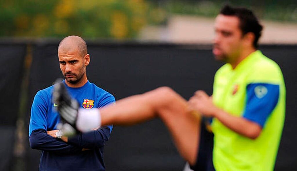 El mayor reto a superar para Xavi como entrenador: Pep Guardiola