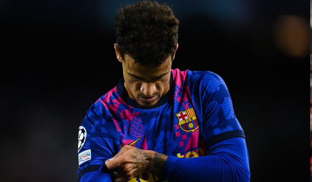 Coutinho, uno de los más retratados del Barça ante el Rayo Vallecano