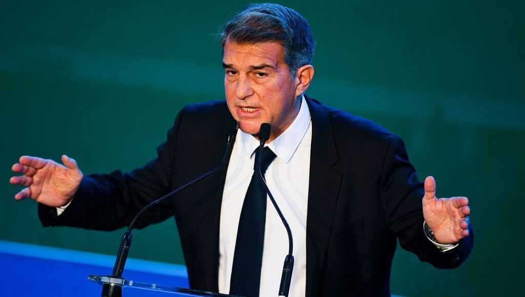 Joan Laporta despide el 2021 prometiendo un mejor Barça para el 2022