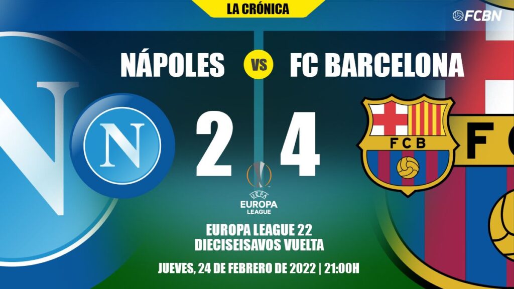 ¡A octavos! Festival de goles y exhibición del Barça ante el Napoli (2-4)