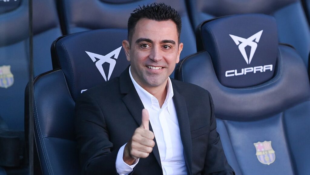 El interesante once del Barça de Xavi tras los fichajes de Adama y Aubameyang