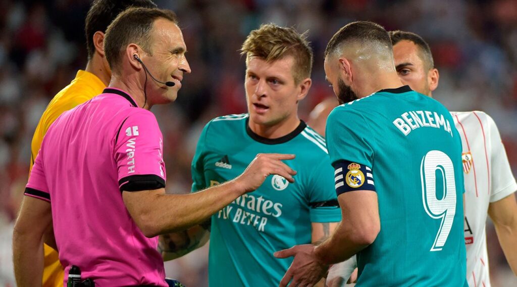 El árbitro del Sevilla-Real Madrid, al ‘congelador’ por sus graves errores