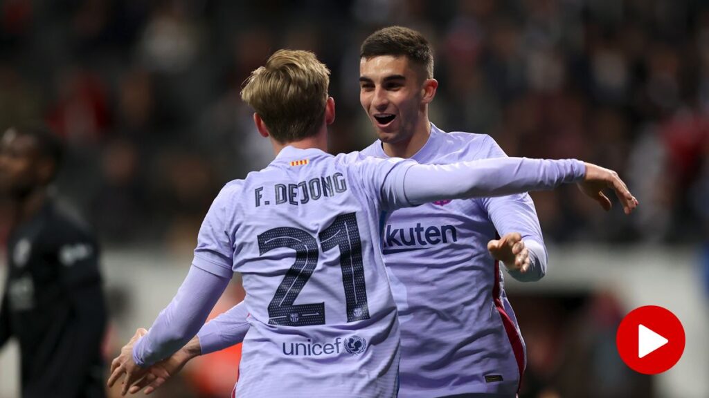 VÍDEO RESUMEN: Los goles y las mejores jugadas del Eintracht-Barça (1-1)