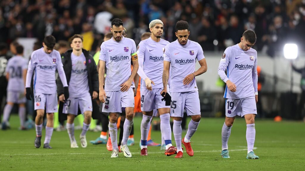 El 1×1 del FC Barcelona en el empate ante el Eintracht