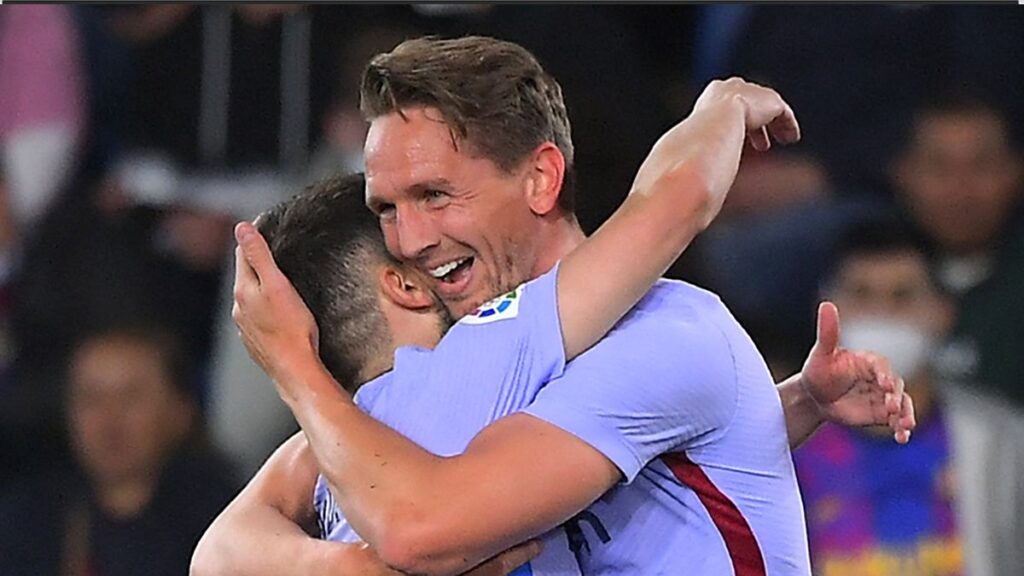 Luuk volvió a aparecer: Cuarta vez que De Jong salva al Barça