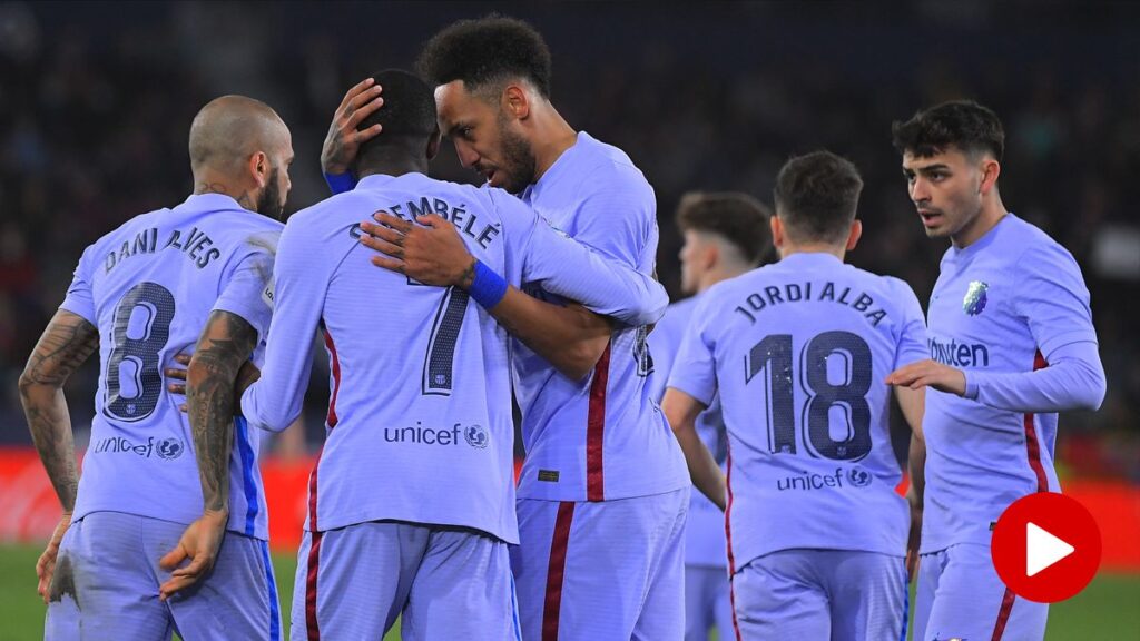 VÍDEO RESUMEN: Los goles y las mejores jugadas del Levante-Barça (2-3)