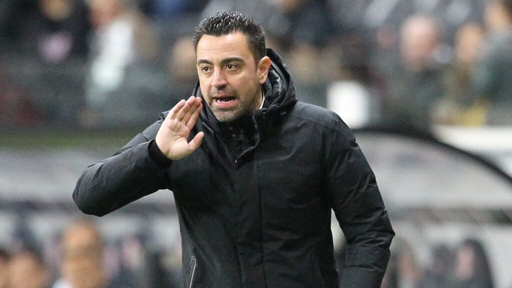 «En el Camp Nou será otra cosa»: Xavi lamenta el empate ante el Eintracht