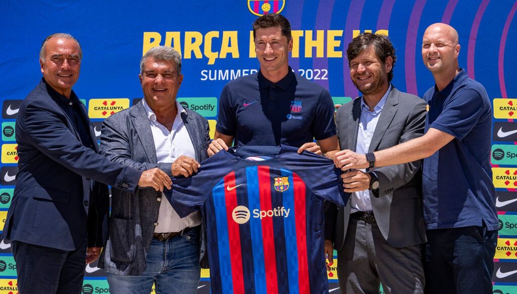 El motivo por el que el Barça tuvo que retrasar la presentación de Lewandowski