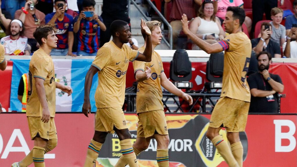 El Barça cierra la gira americana con una victoria ante el NY Red Bull (0-2)