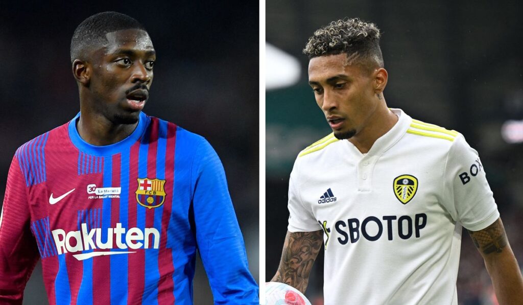 Dembélé y Raphinha, compatibles en el Barça de Xavi