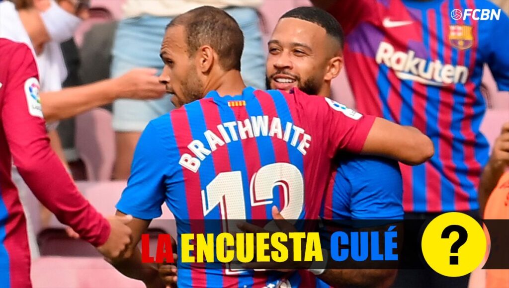 ENCUESTA: ¿Qué debe hacer el Barça con Memphis y Braithwaite?