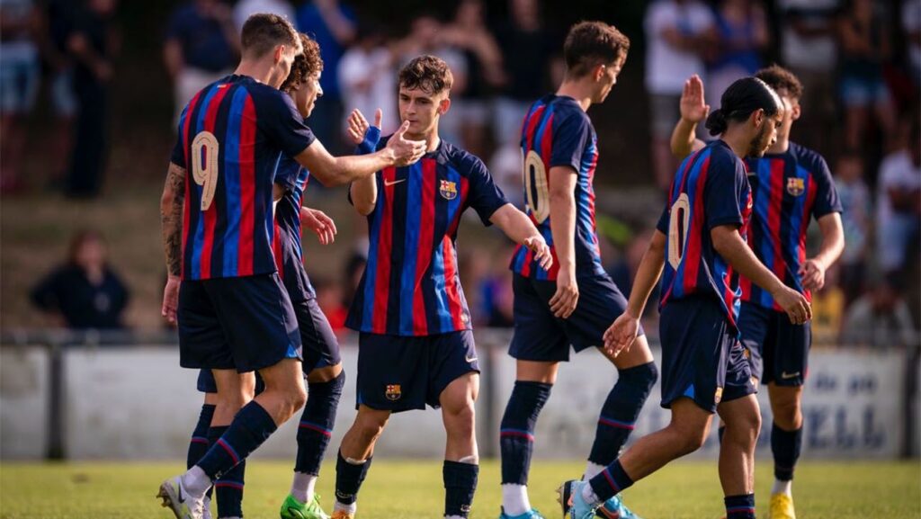 El Barça Atlètic debutó en la Copa Catalunya con goleada ante el Tona (0-4)