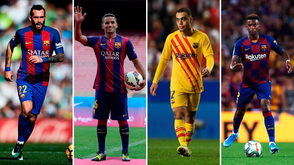 Sergiño Dest sigue la saga de fracasos del Barça en el lateral derecho