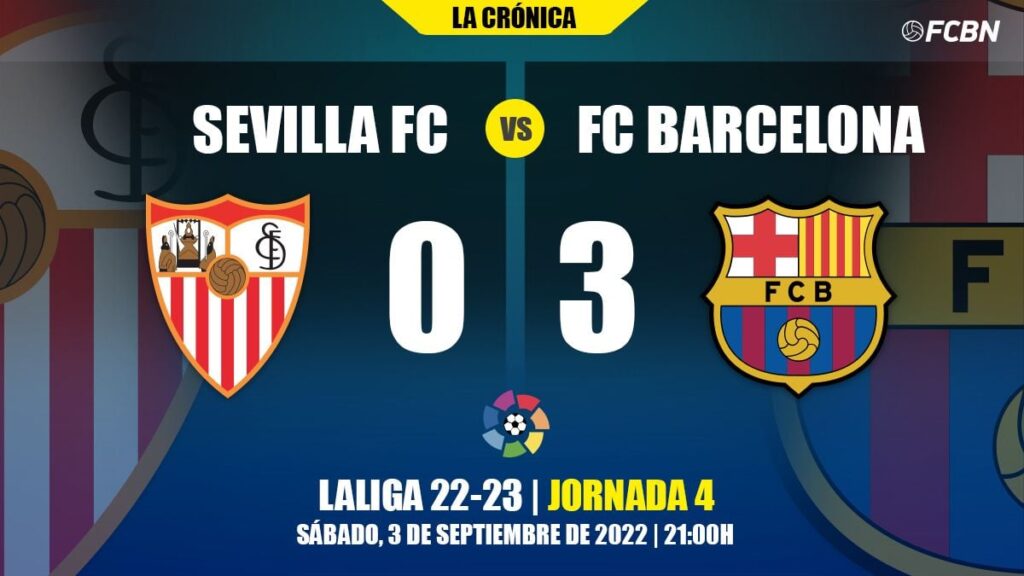 Fiesta de un imparable Barça ante un Sevilla superado (0-3)