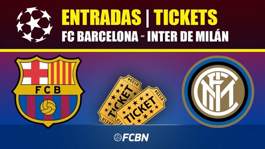 Entradas FC Barcelona vs Inter – Champions League 2022-2023