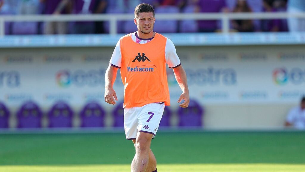 Luka Jovic llegó a alucinar viendo a Robert Lewandowski