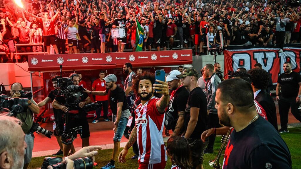 La brutal presentación de Marcelo como nuevo jugador del Olympiacos