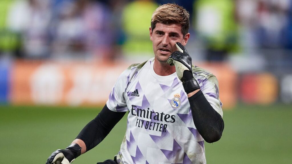¡Drama blanco! Courtois se rompe el ligamento y estará ‘KO’ hasta 2024