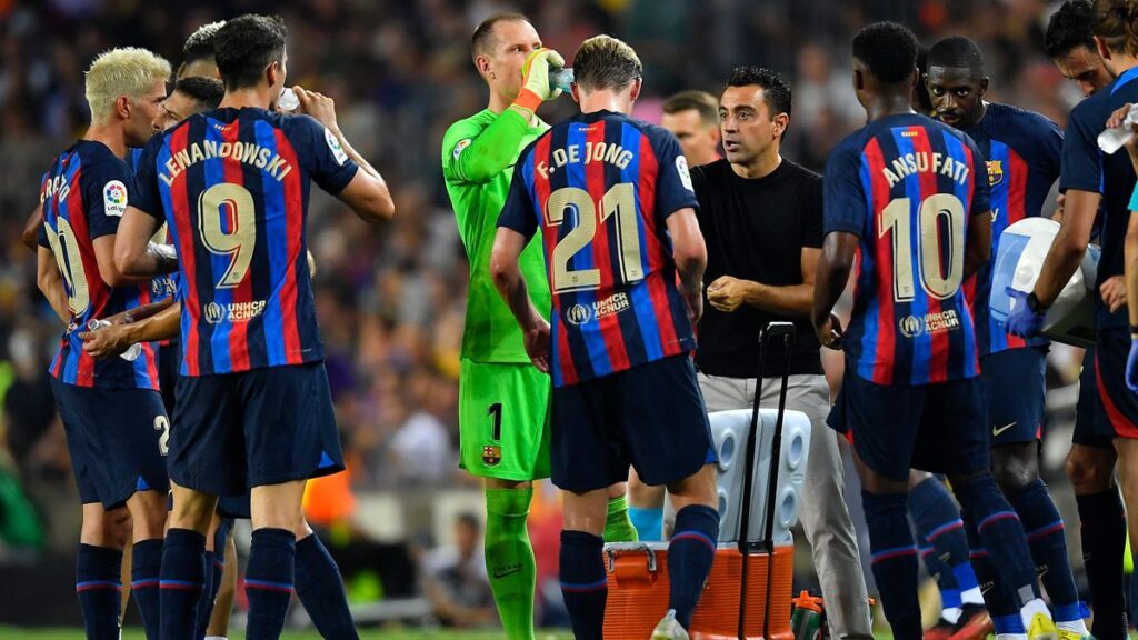 El objetivo a corto plazo marcado por Xavi