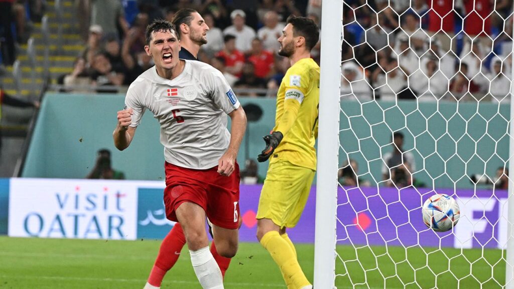 Christensen ‘mojó’ en la derrota de Dinamarca ante Francia