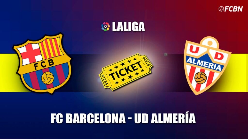 Entradas FC Barcelona vs Almería – LaLiga 2022-2023