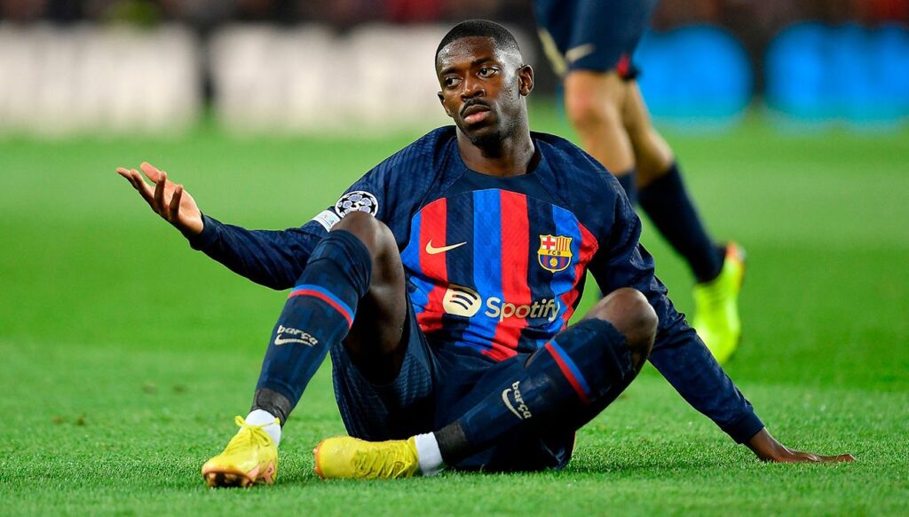Dembélé quiere ser la sorpresa del once del Barça contra el Espanyol