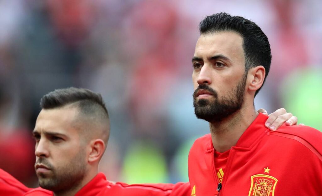 Jordi Alba se pronuncia tras el adiós de Busquets como internacional