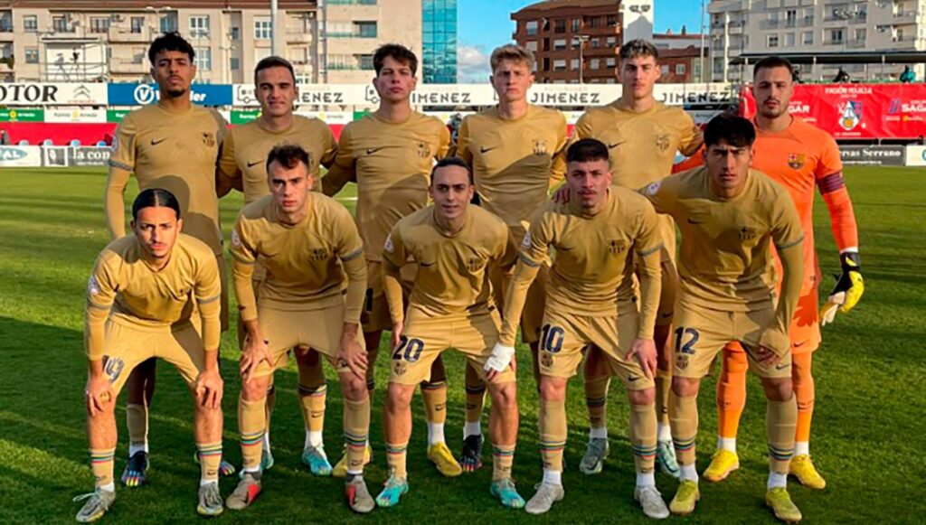 El Barça Atlètic pierde a uno de sus ‘titularísimos’ por un par de semanas