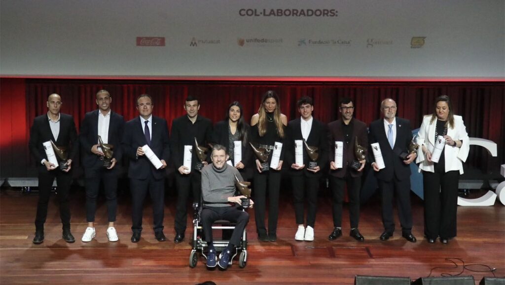 El Barça, premiado en la Festa de l’Esport Català