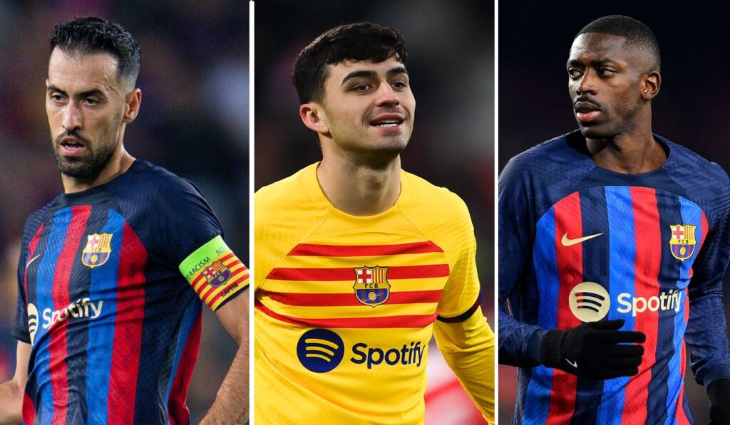 Dembélé, Pedri, Busquets… Así está la enfermería del Barça