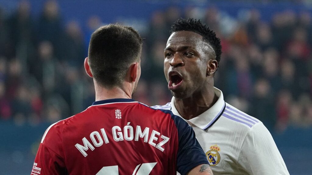El show de Vinicius: Insultos al árbitro, ‘piques’, gol anulado, ocasiones falladas…