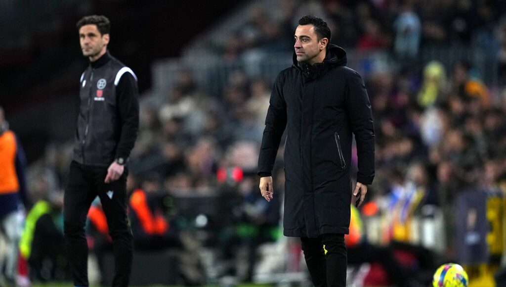 La felicidad de Xavi por el partidazo del Barça y por Raphinha y Jordi Alba