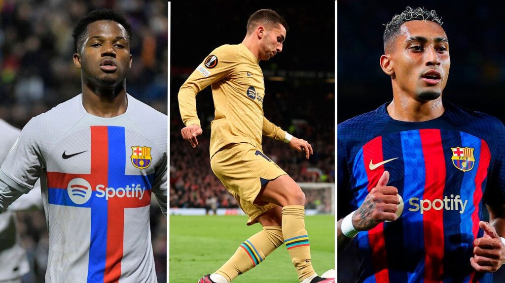 Raphinha, Ferran Torres y Ansu Fati podrían estar jugándose su futuro en el Barça