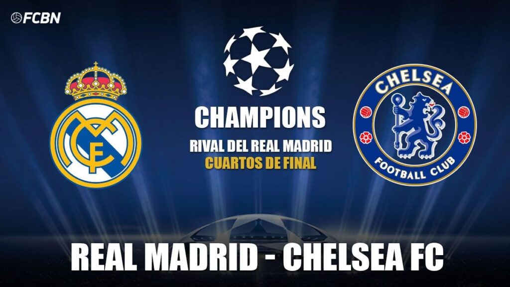 El Real Madrid se enfrentará al Chelsea en los cuartos de la Champions League