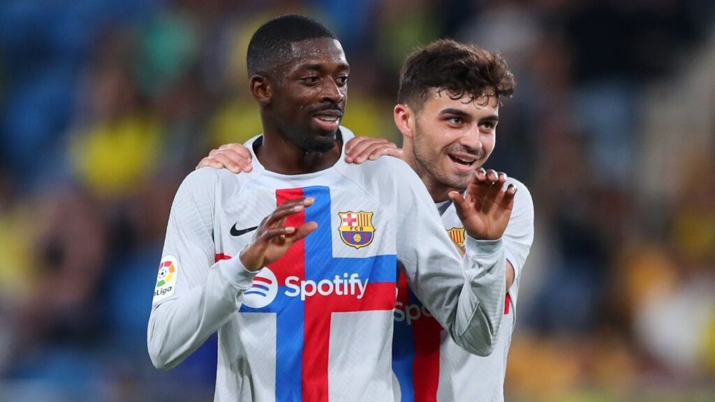 La planificación del Barça para las vueltas de Pedri, De Jong y Dembélé