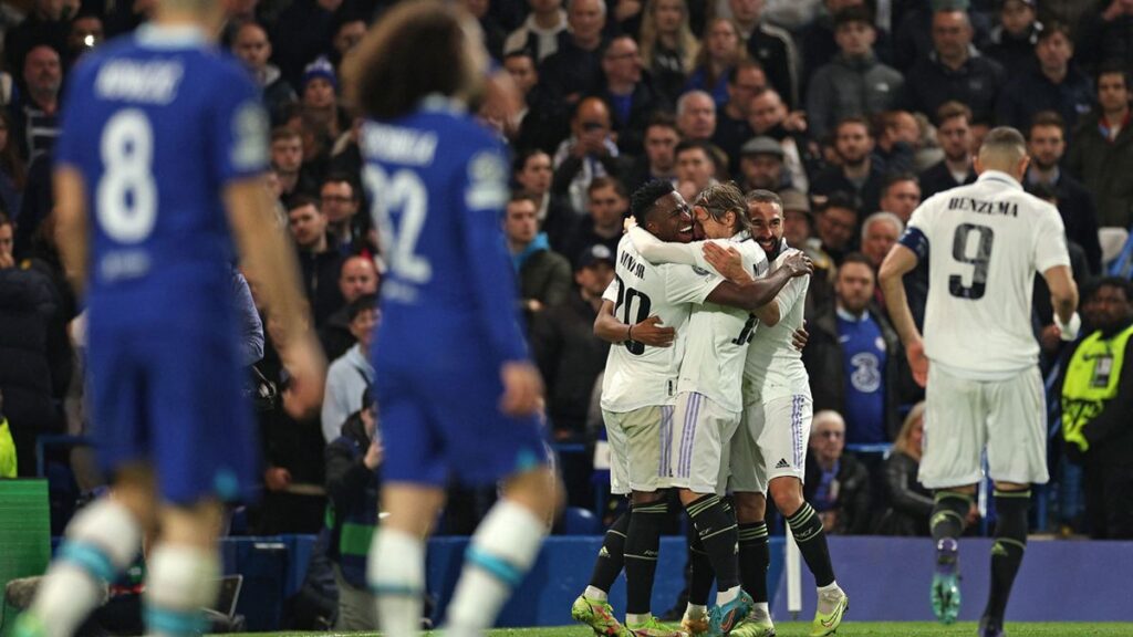 Rodrygo señala el camino al Real Madrid a las ‘semis’ de Champions (0-2)