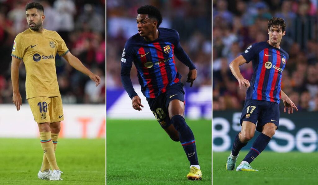 El Barça no descarta reforzar el lateral izquierdo ante la salida de Jordi Alba