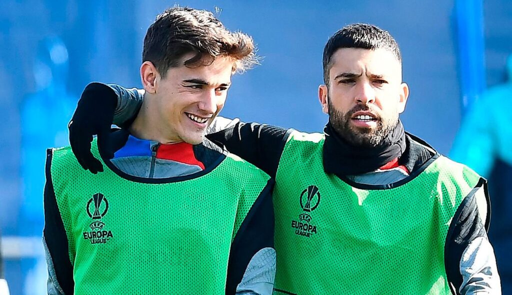 Gavi y Jordi Alba, únicos representantes del Barça en la nueva lista de España