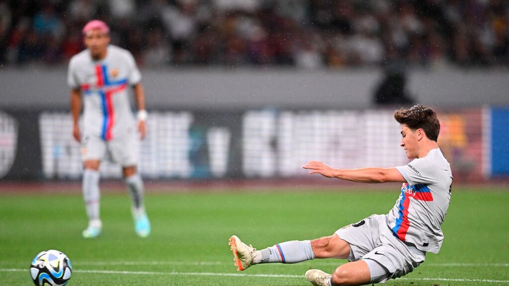 ¡Pablo Torre, en modo estrella! La ‘joya’ del Barça se reivindicó ante el Vissel