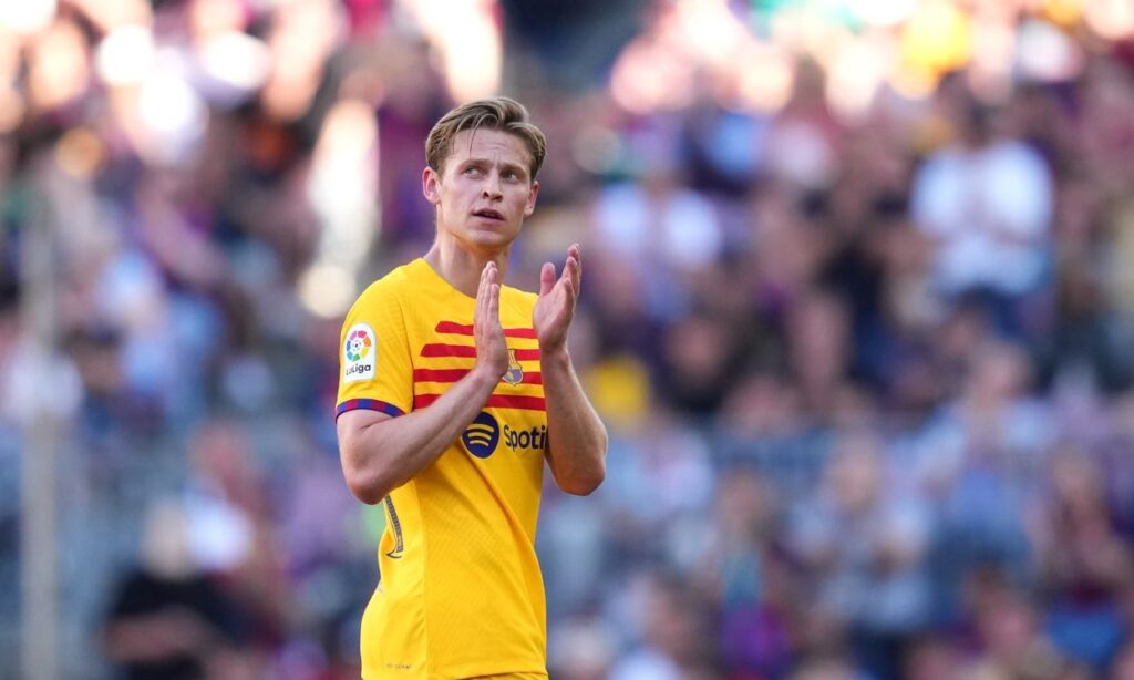 ¡Regreso oportuno! Frenkie de Jong vuelve a entrenarse y estará ante el Rayo