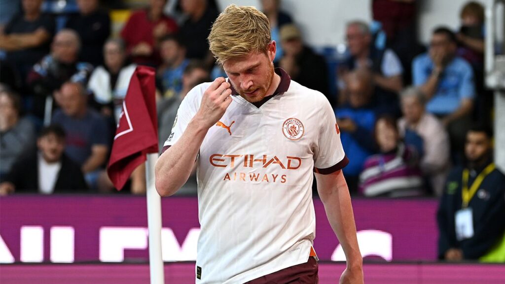 ¡Drama en el City! Pep Guardiola pierde a De Bruyne hasta 2024