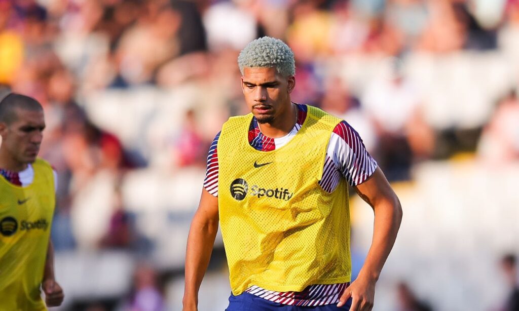 El Barça preservará a Ronald Araújo durante el próximo parón de selecciones