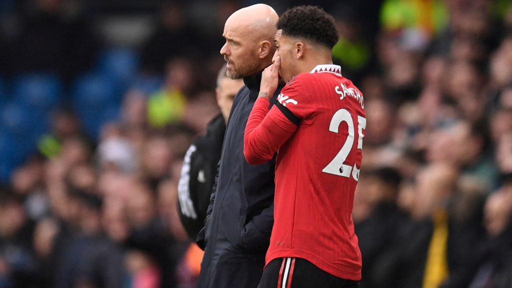 Al detalle: Los motivos del ‘rifirrafe’ entre Erik Ten Hag y Jadon Sancho