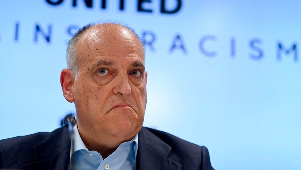 Tebas ‘carga’ de nuevo contra el Barça por el ‘Caso Negreira’: «Es corrupción deportiva»