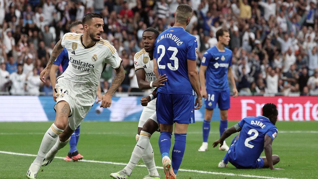 ¡Escándalo! El VAR hace la ‘vista gorda’ del offisde de Joselu en el Madrid-Getafe
