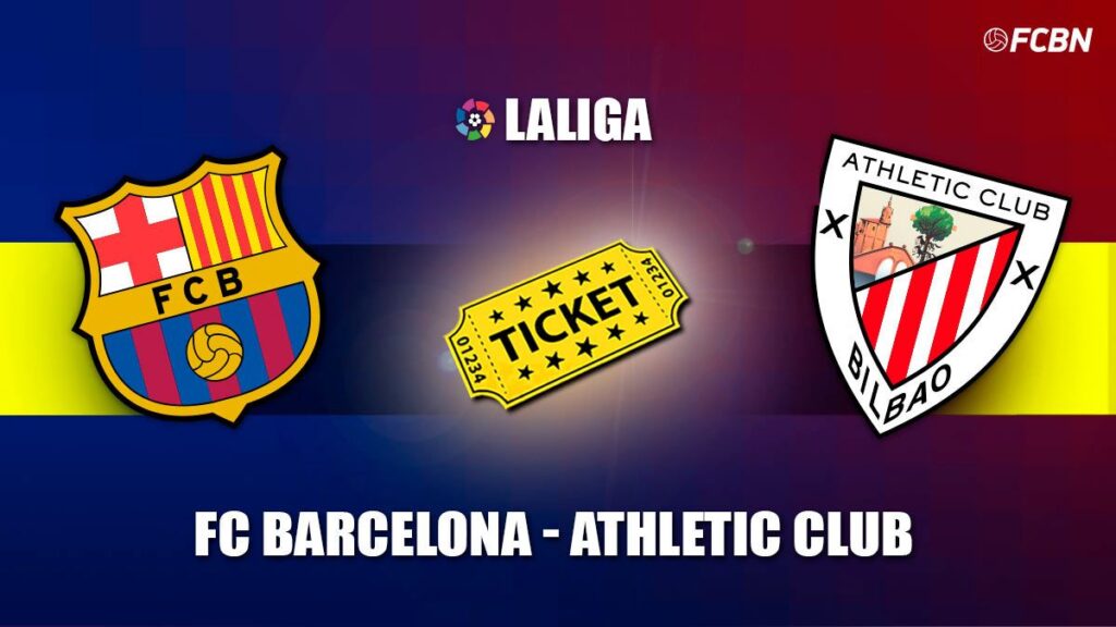 Entradas FC Barcelona vs Athletic Club Bilbao – LaLiga 2023-2024